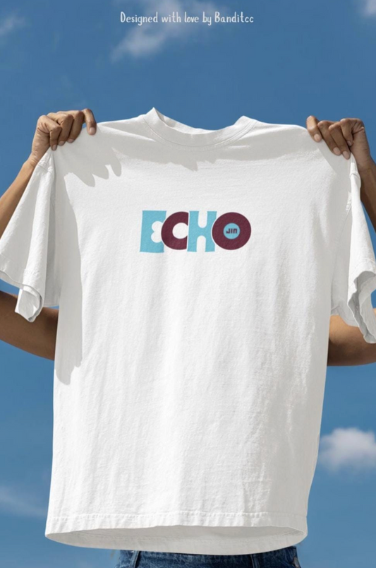 Echo BTS Jin Solo Album Logo Unisex Fanmade Tee