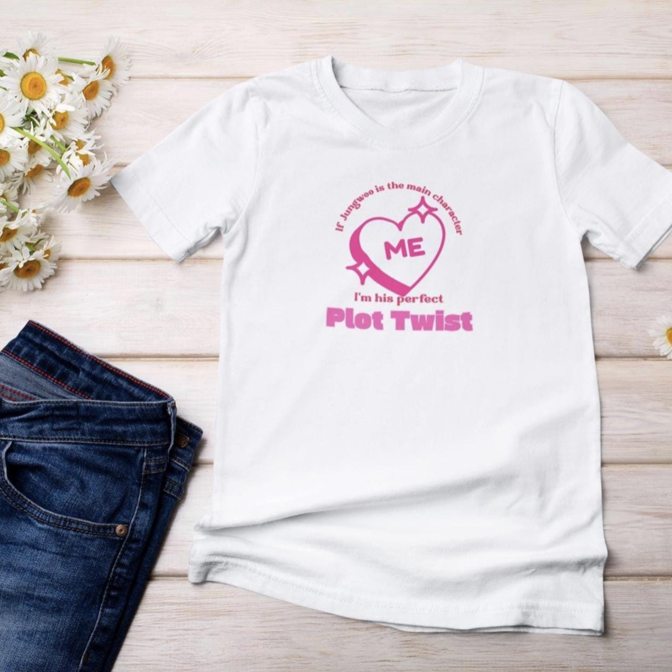 NCT127 Perfect member plot twist, Jungwoo custom fan shirt