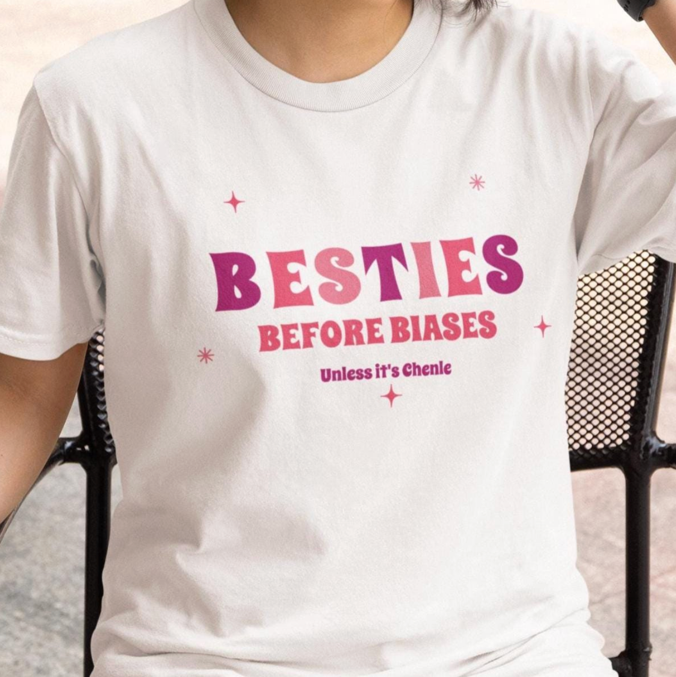 Chenle NCT DREAM Besties before Biases custom fan shirt