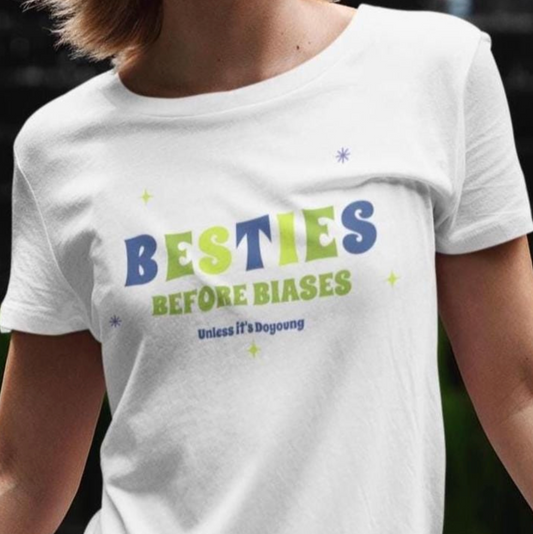Doyoung NCT127 Besties before Biases custom fan shirt