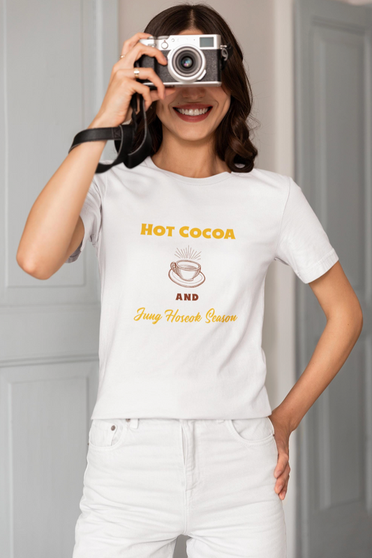 J-Hope and Hot Cocoa Season custom fan shirt