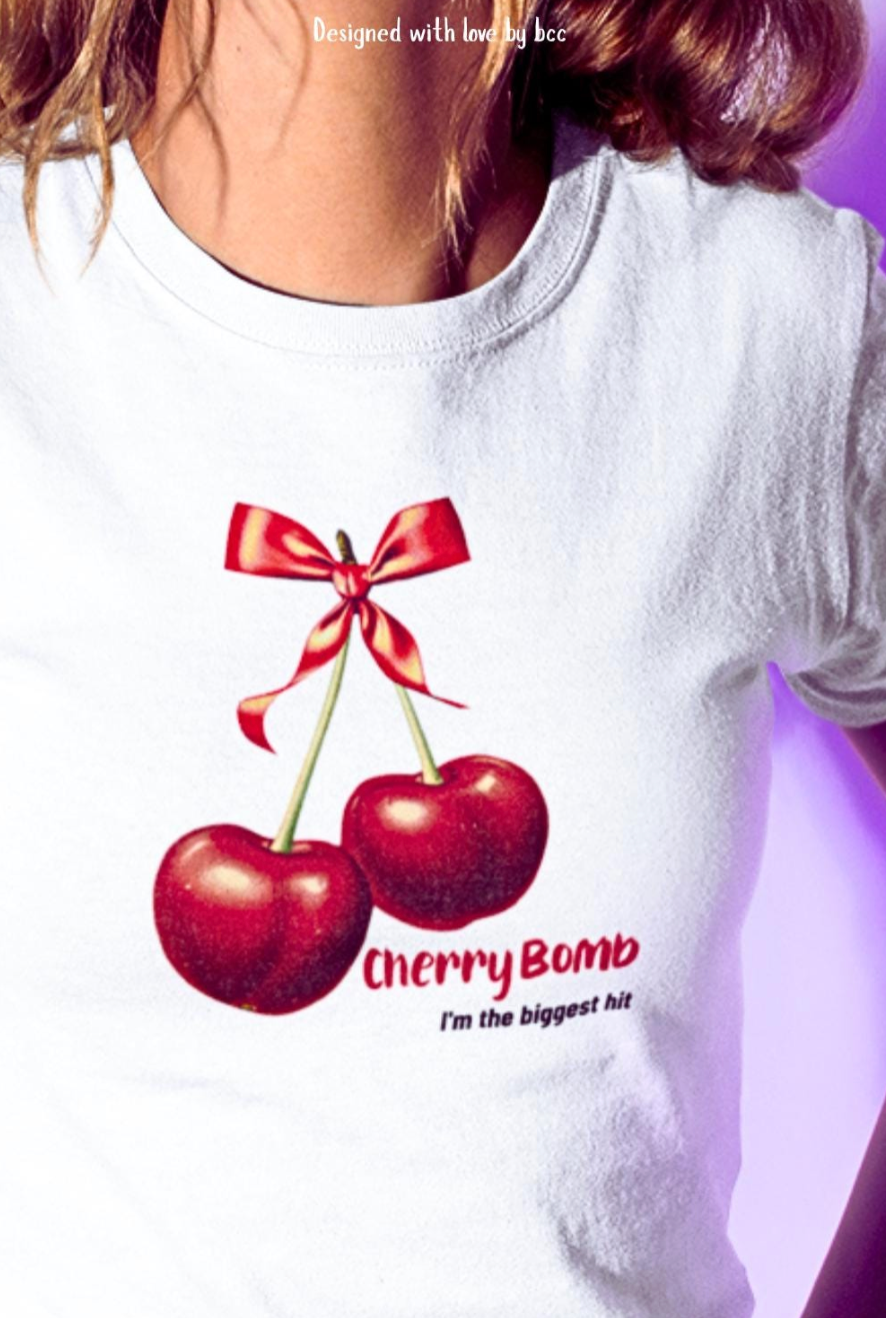 NCT Iconic Cherry Bomb fan tee 127 mark lee taeyong jaehyun haechan kpop lover