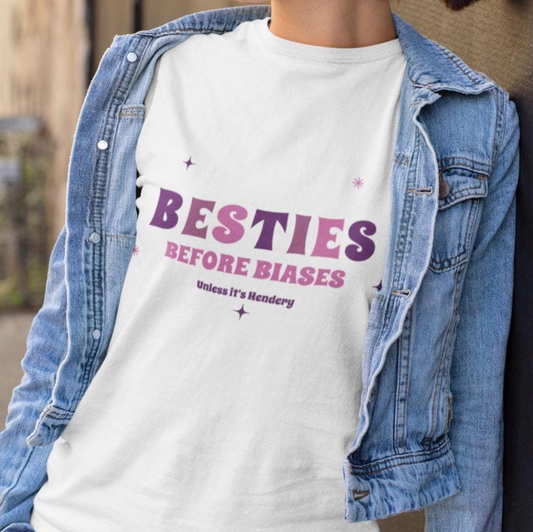 Hendery NCT WayV Besties before Biases custom fan shirt