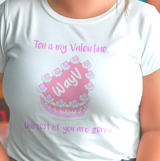 NCT WayV Ten is my Valentine custom fan shirt