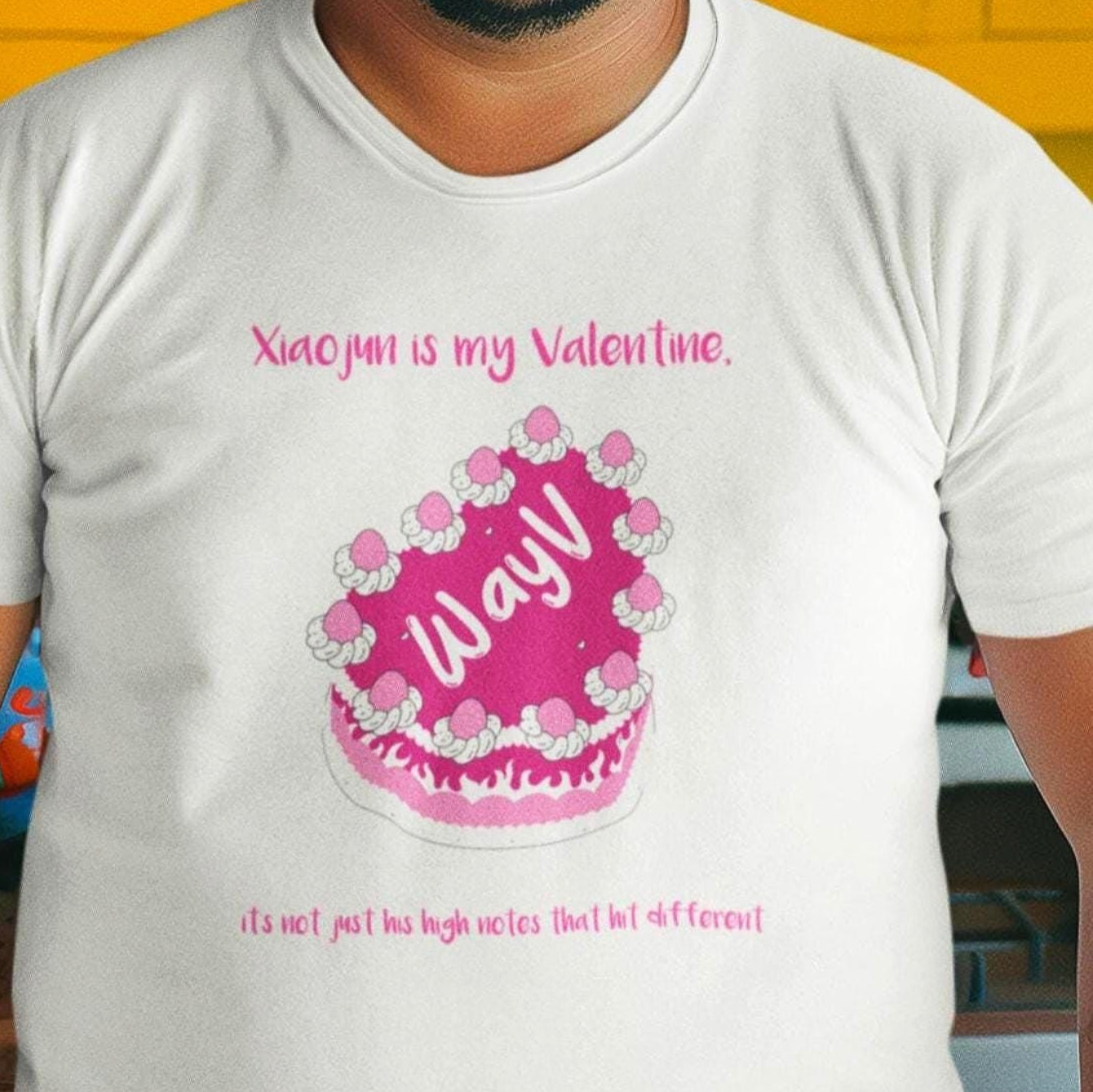 NCT WayV Xiaojun is my Valentine T-shirt custom fan shirt