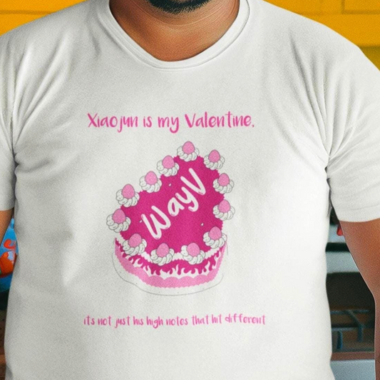 NCT WayV Xiaojun is my Valentine T-shirt custom fan shirt