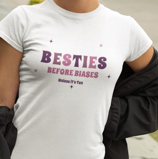 Ten NCT WayV Besties before Biases custom fan shirt