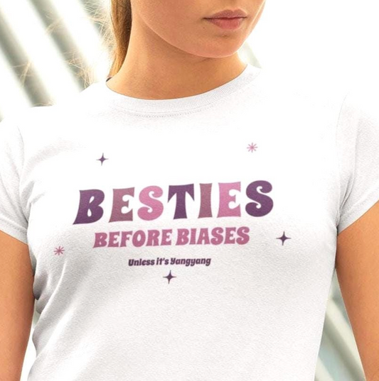 Yangyang NCT WayV Besties before Biases custom fan shirt