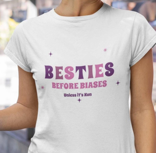 Kun NCT WayV Besties before Biases custom fan shirt