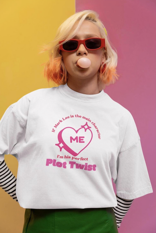 NCT127 Perfect member plot twist, Mark Lee custom fan shirt