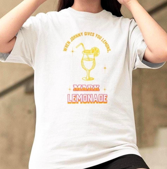 NCT IYKYK When Johnny gives you lemons Mark Lemonade custom fan shirt