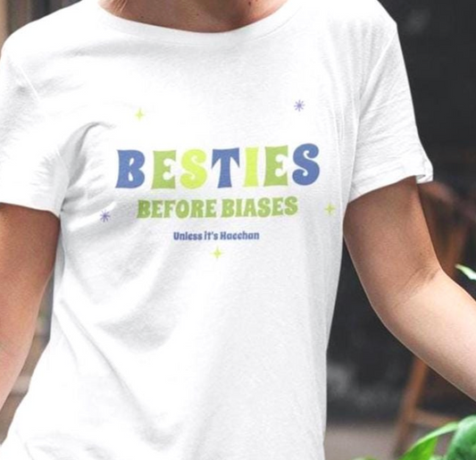 Haechan NCT127 Besties before Biases custom fan shirt