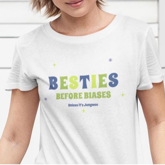 Jungwoo NCT127 Besties before Biases custom fan shirt