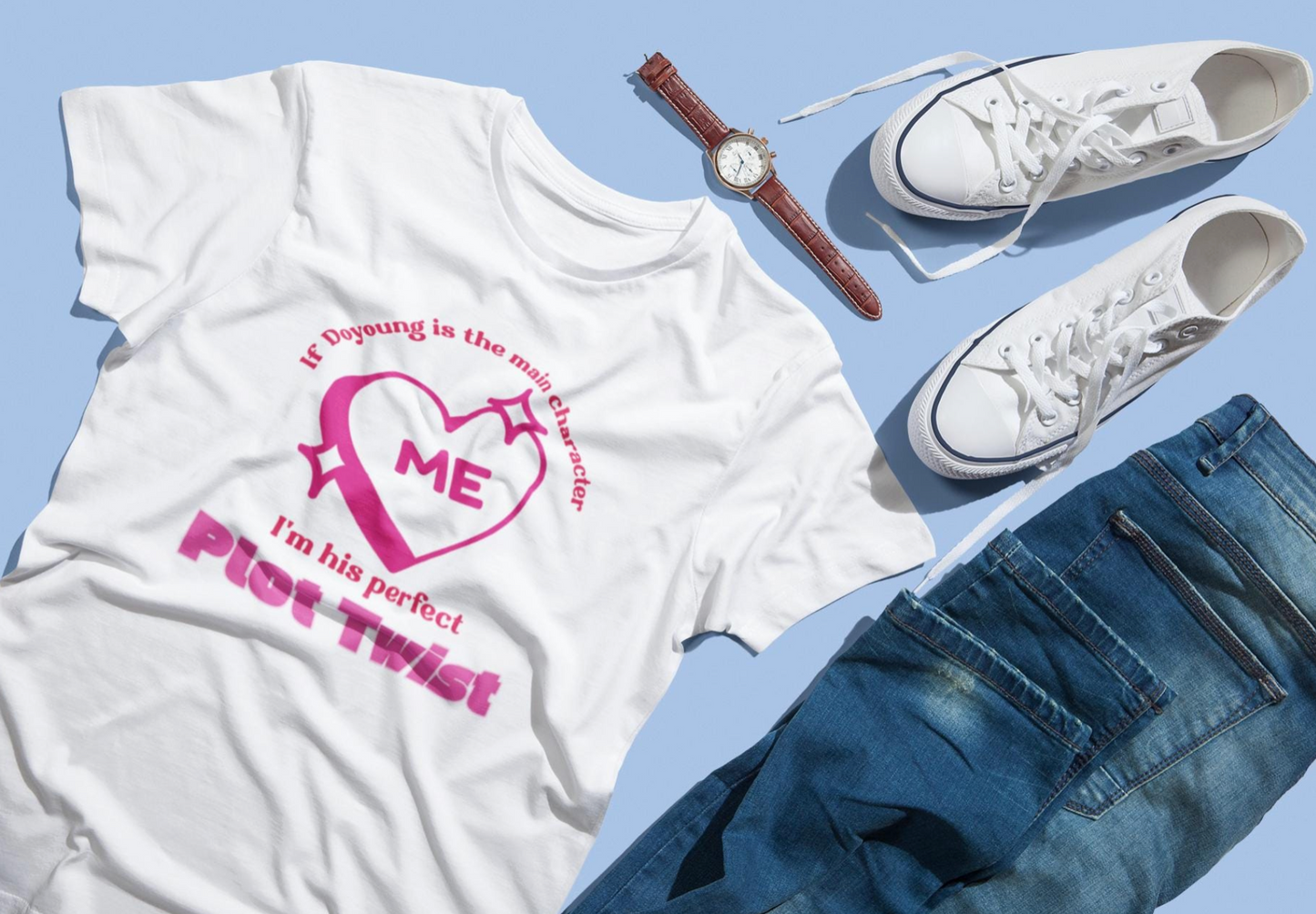 NCT127 Perfect member plot twist, Doyoung custom fan shirt