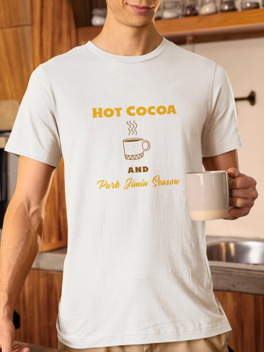 Jimin and Hot Cocoa Season custom fan shirt