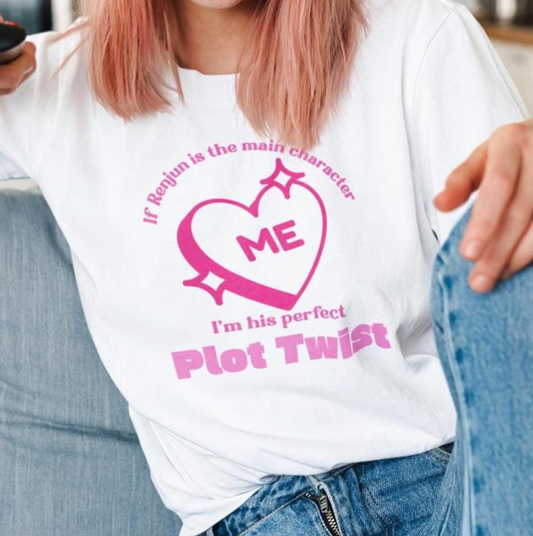 Renjun NCT Dream Perfect member plot twist, Renjun custom fan shirt