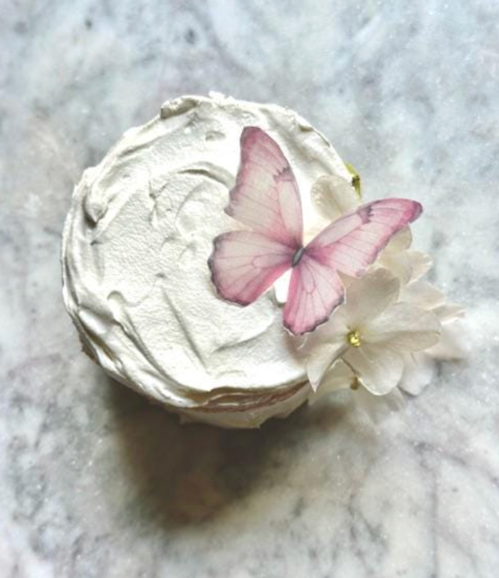 21 Plush Boho Custom Edible Pre-Cut 3D Wafer Paper Butterflies - Multi-Sized For Cakes, Desserts, Drinks, Parties, Weddings and Bouquets