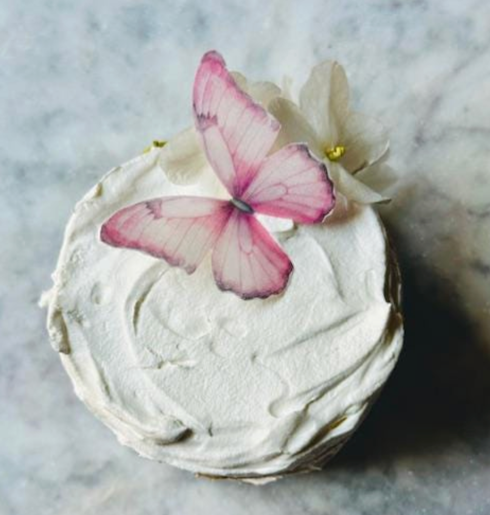 21 Plush Boho Custom Edible Pre-Cut 3D Wafer Paper Butterflies - Multi-Sized For Cakes, Desserts, Drinks, Parties, Weddings and Bouquets