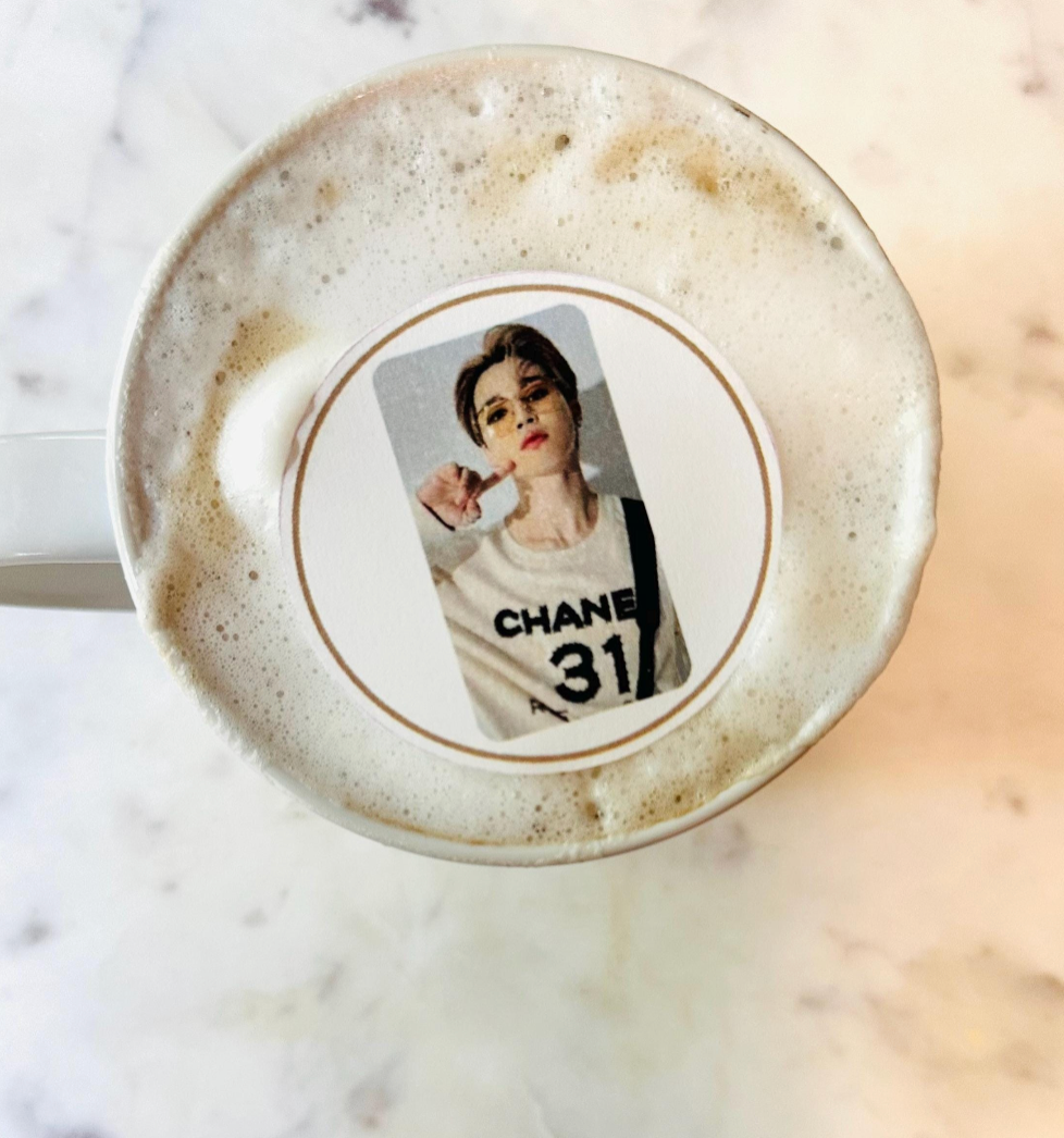 BTS Jimin edible drink dessert cake toppers army party decoration
