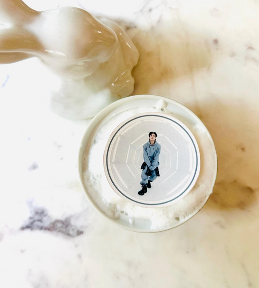 BTS Jungkook GOLDEN Edible drink toppers party decoration cocktail dessert toppers edible wafer paper icing cello
