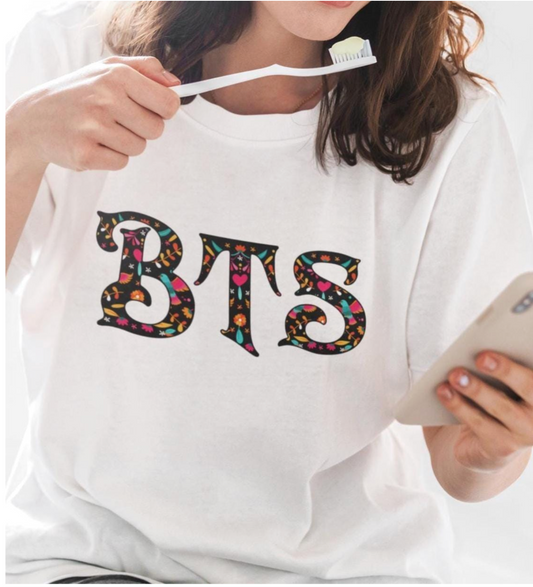 BTS Otomi style tee for ARMY love and KPOP fans