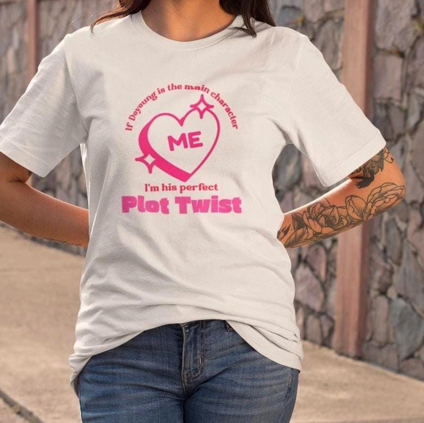 NCT127 Perfect member plot twist, Doyoung custom fan shirt