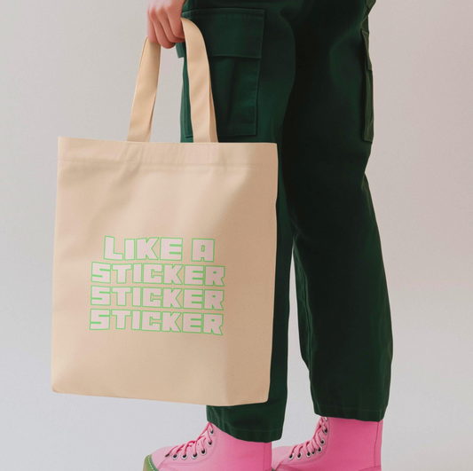 NCT127 Sticker reusable grocery tote Mark johnnu jungwoo doyoung haechan taeyong jaehyun yuta