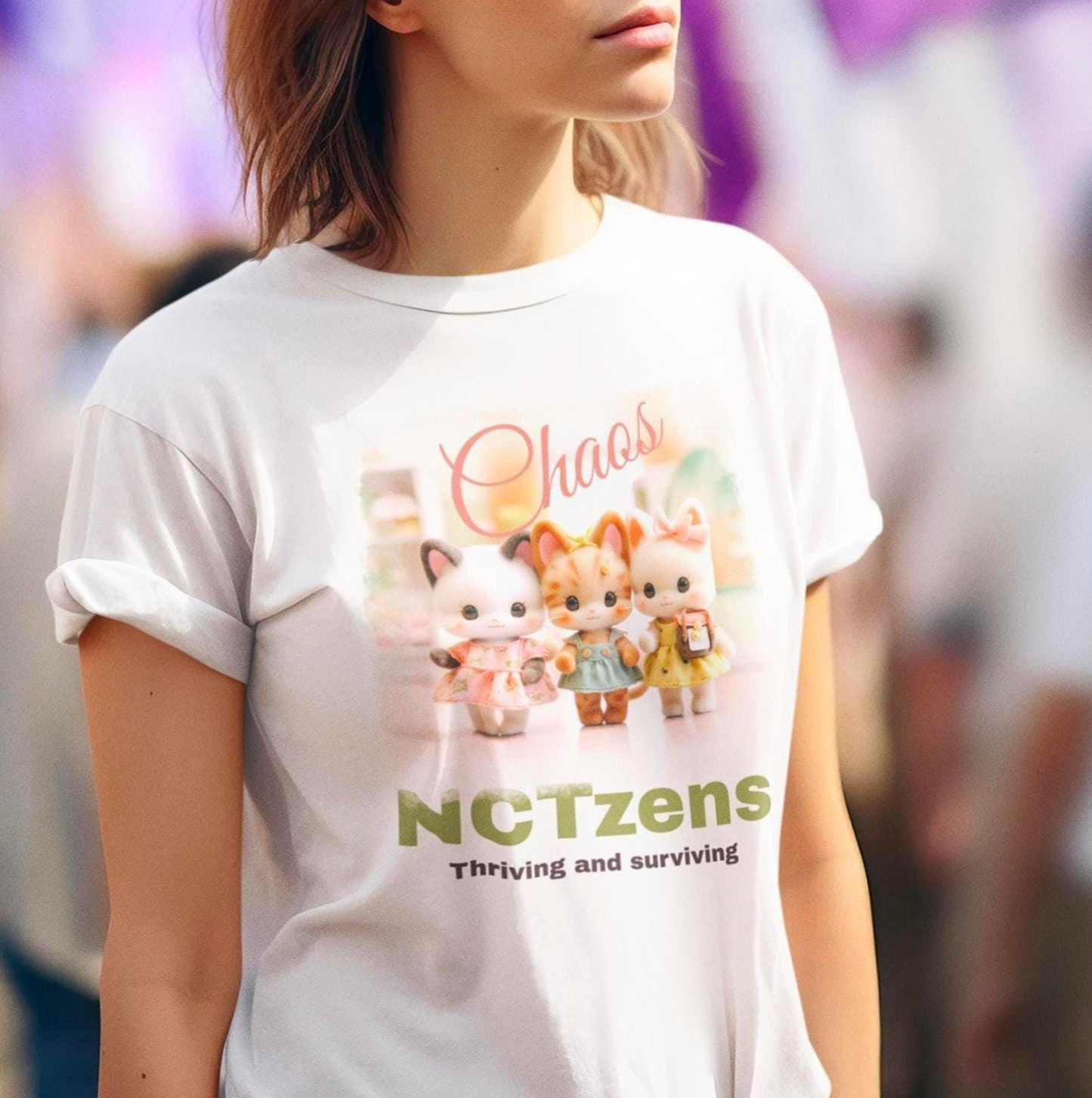 NCTzens Thriving and Surviving Chaos Tee  Neo Life No Chill