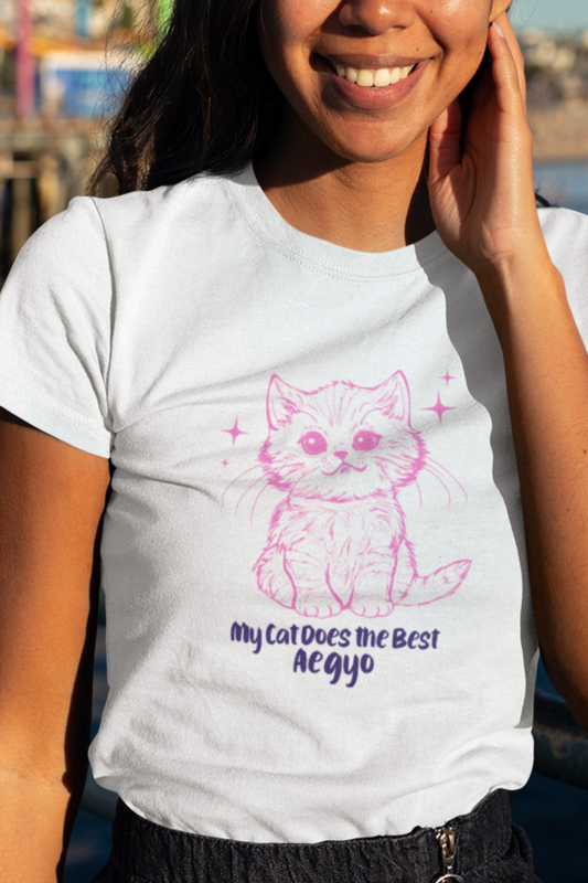 KPOP Fan Tee. My cat does the best aeygo custom fan shirt