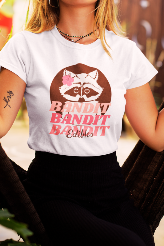 Bandit Edibles Summer Beachwear Sweet, Sneaky, Stylish Tee
