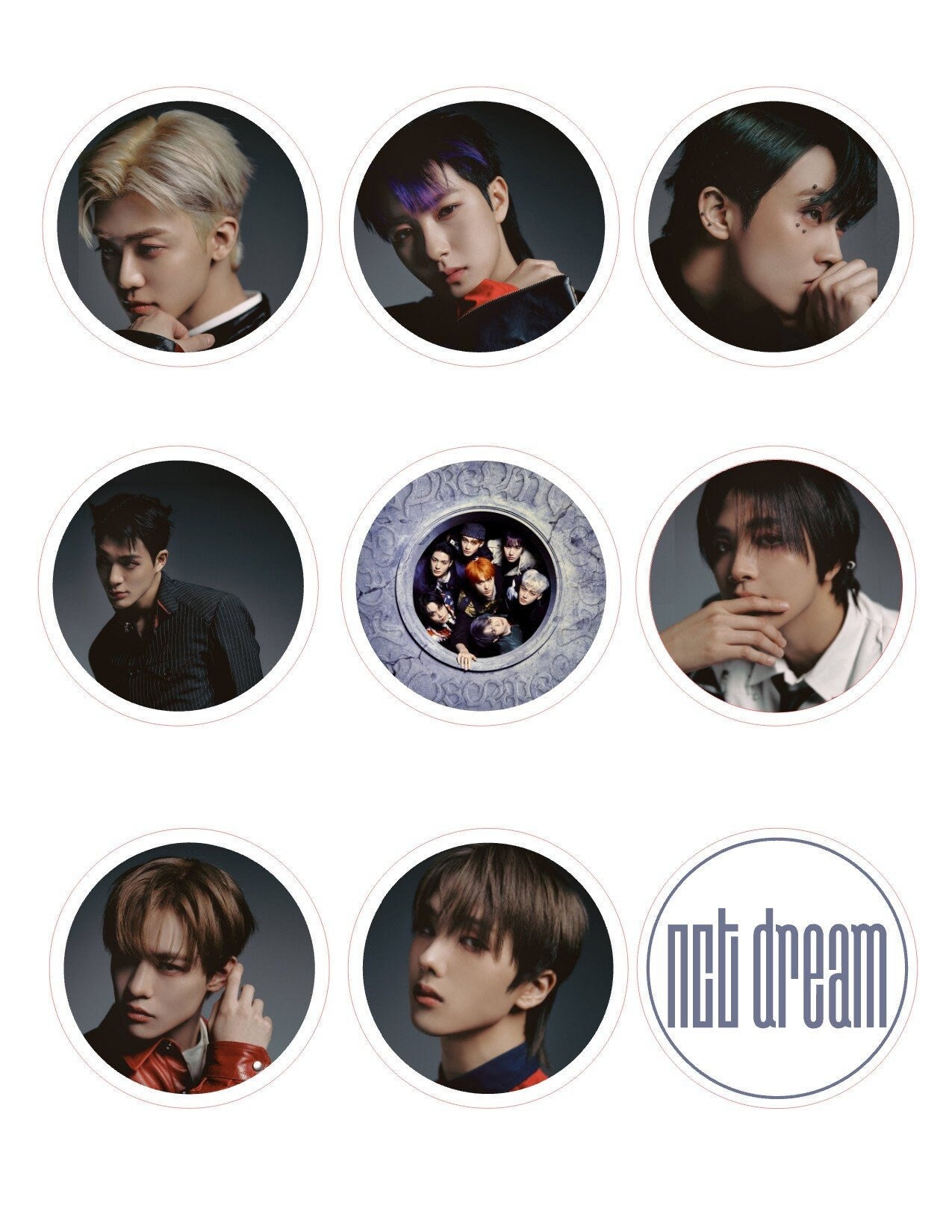 NCT Dream( )scape Cupcake Decorations for Ultimate Kpop Fan Parties