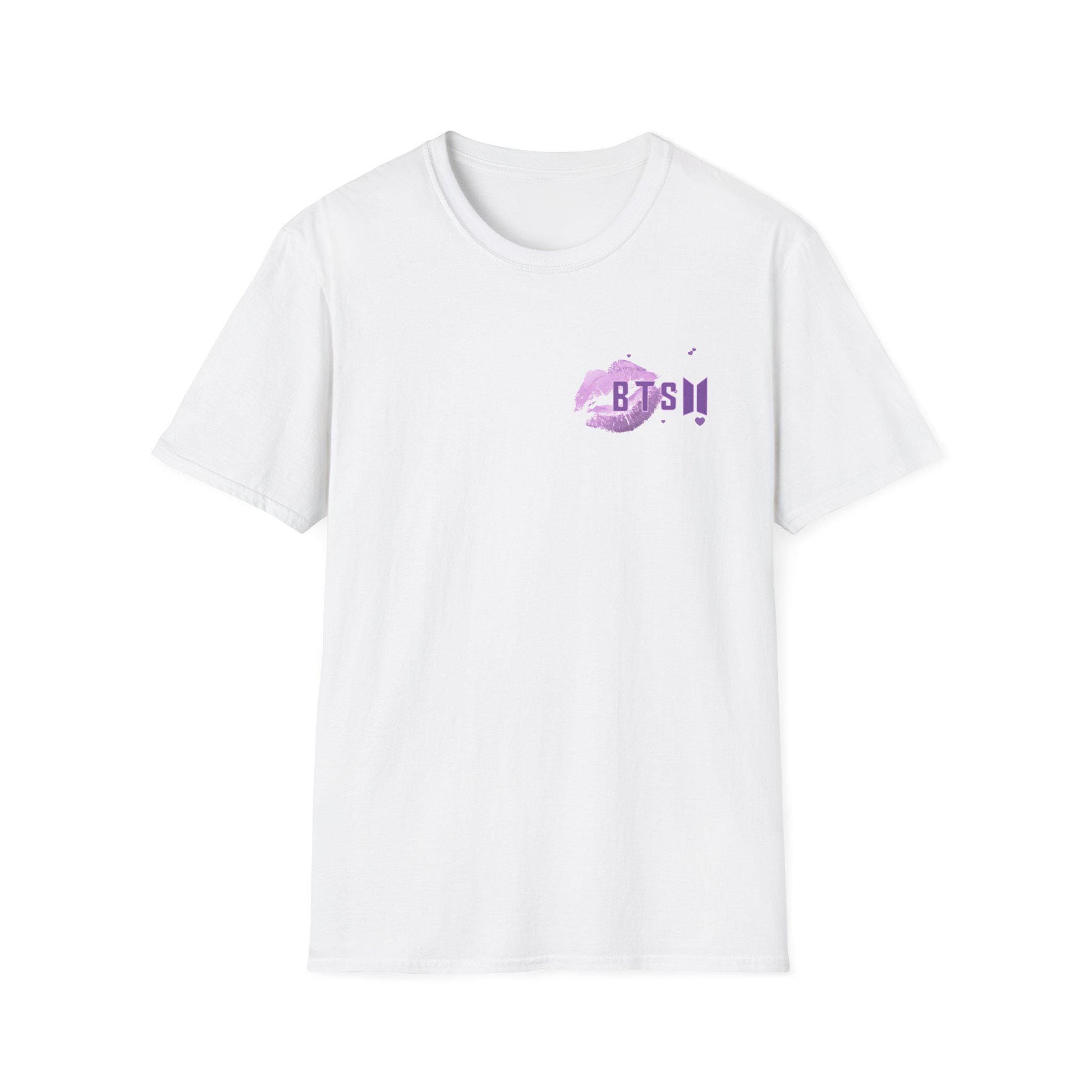 BTS Smooch approved BTS tee seal your fandom with a kiss jhope taehyung jimin jin jungkook suga rm