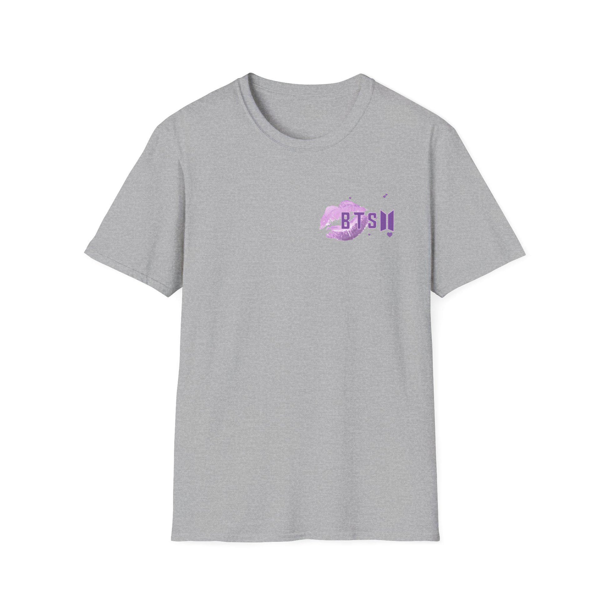 BTS Smooch approved BTS tee seal your fandom with a kiss jhope taehyung jimin jin jungkook suga rm