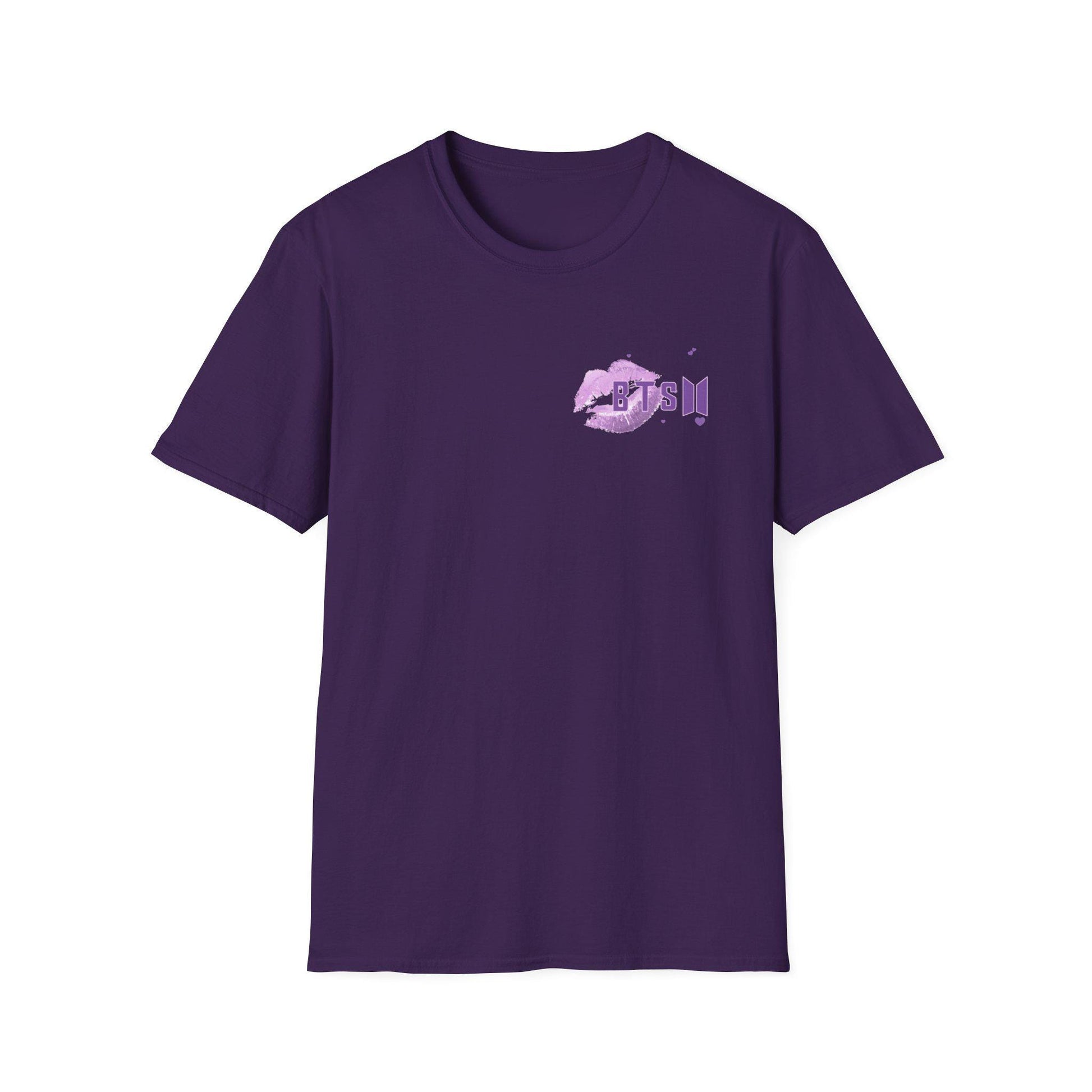BTS Smooch approved BTS tee seal your fandom with a kiss jhope taehyung jimin jin jungkook suga rm