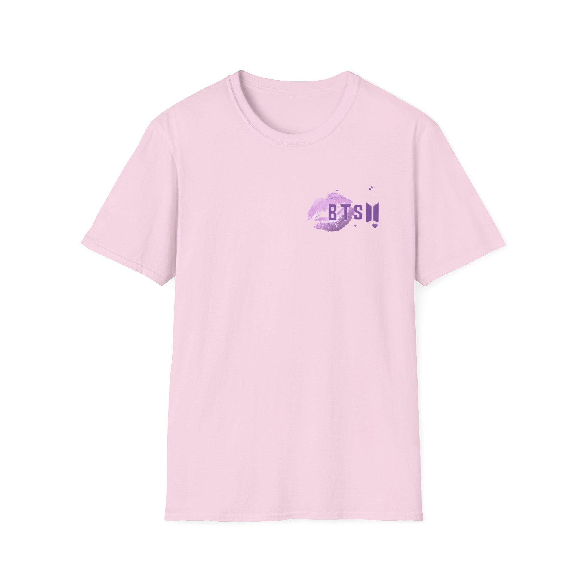 BTS Smooch approved BTS tee seal your fandom with a kiss jhope taehyung jimin jin jungkook suga rm