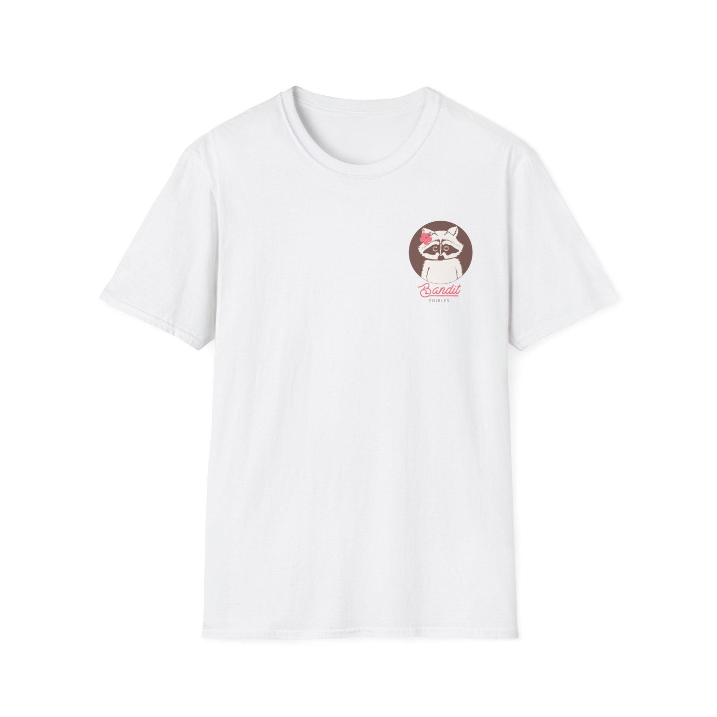 Bandit Edibles Style Your Go-To Summer Tee Surf Style Raccoon Logo Beachwear