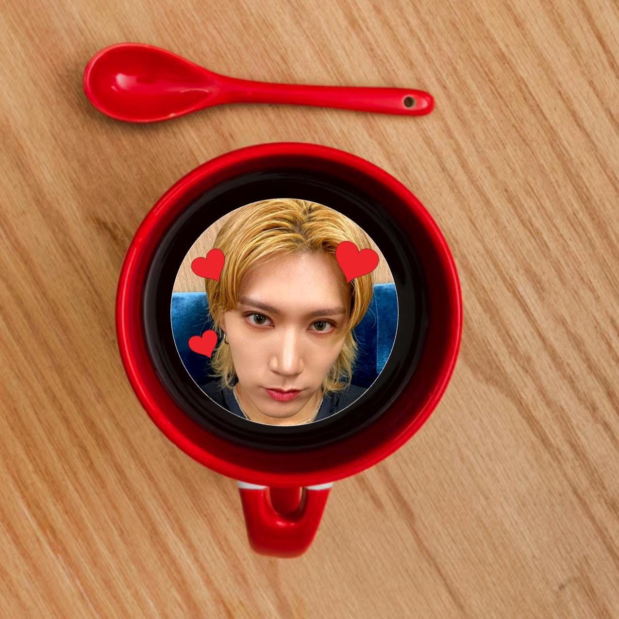 Kpop NCT Lover's Dream: Edible WayV Cupcake & Drink Decorations Valentines Day