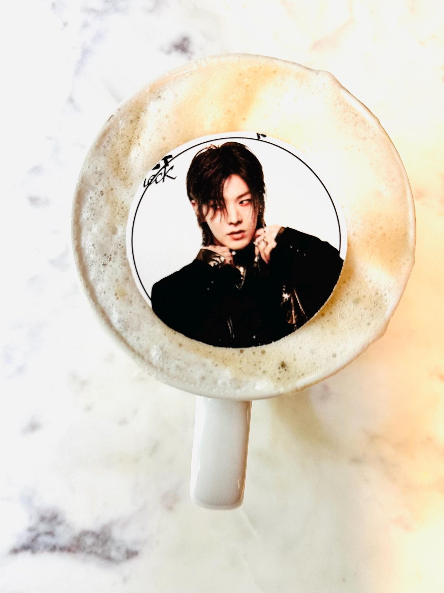 Custom Edible Cupcake Toppers: NCT127 K-pop Fact Check Party Decorations