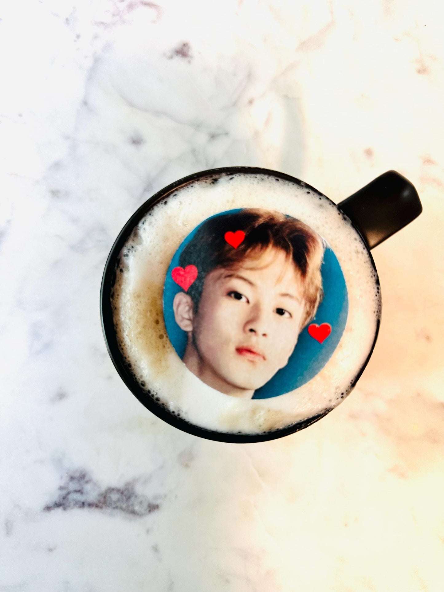 Edible Cupcake Toppers: NCT Dream K-pop Party Decorations Valentines Day