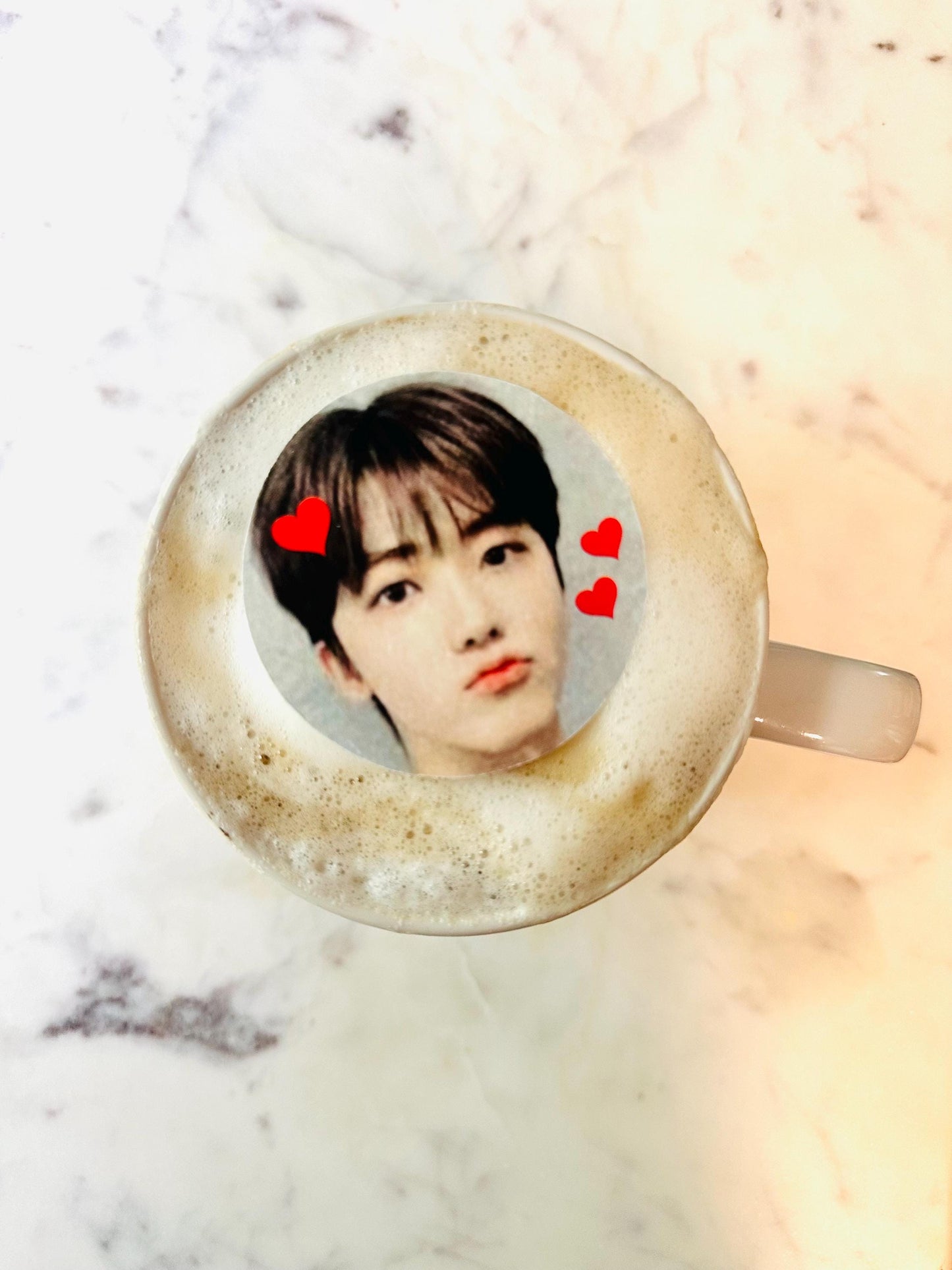 Edible Cupcake Toppers: NCT Dream K-pop Party Decorations Valentines Day