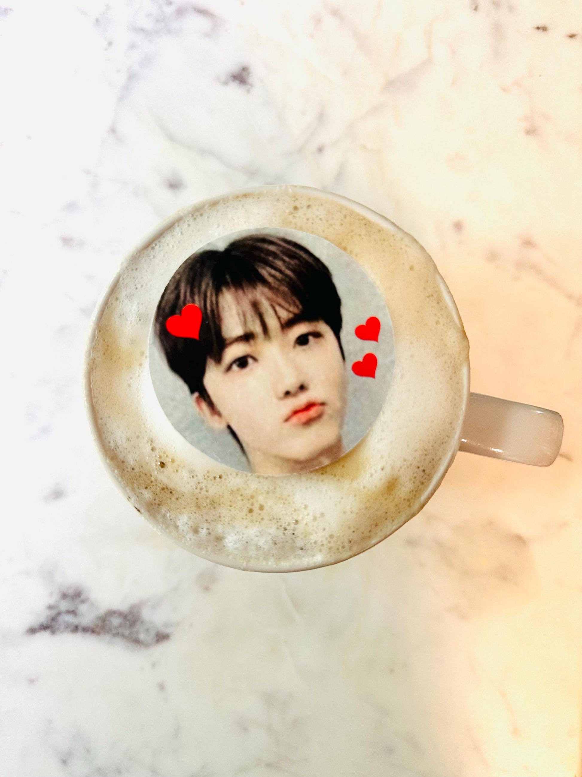 Edible Cupcake Toppers: NCT Dream K-pop Party Decorations Valentines Day