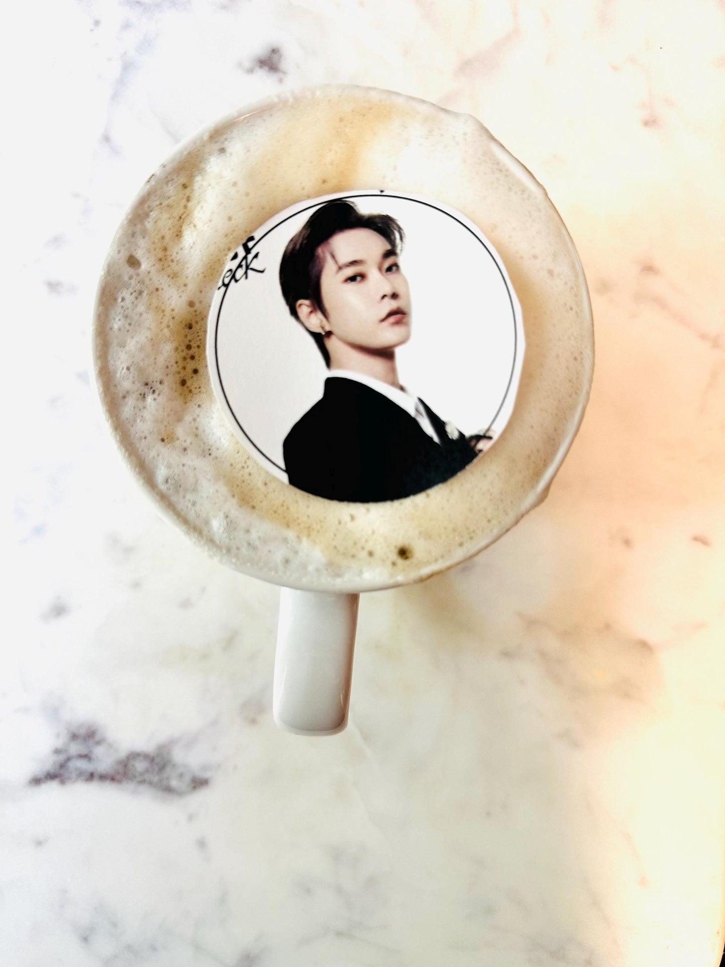 Custom Edible Cupcake Toppers: NCT127 K-pop Fact Check Party Decorations