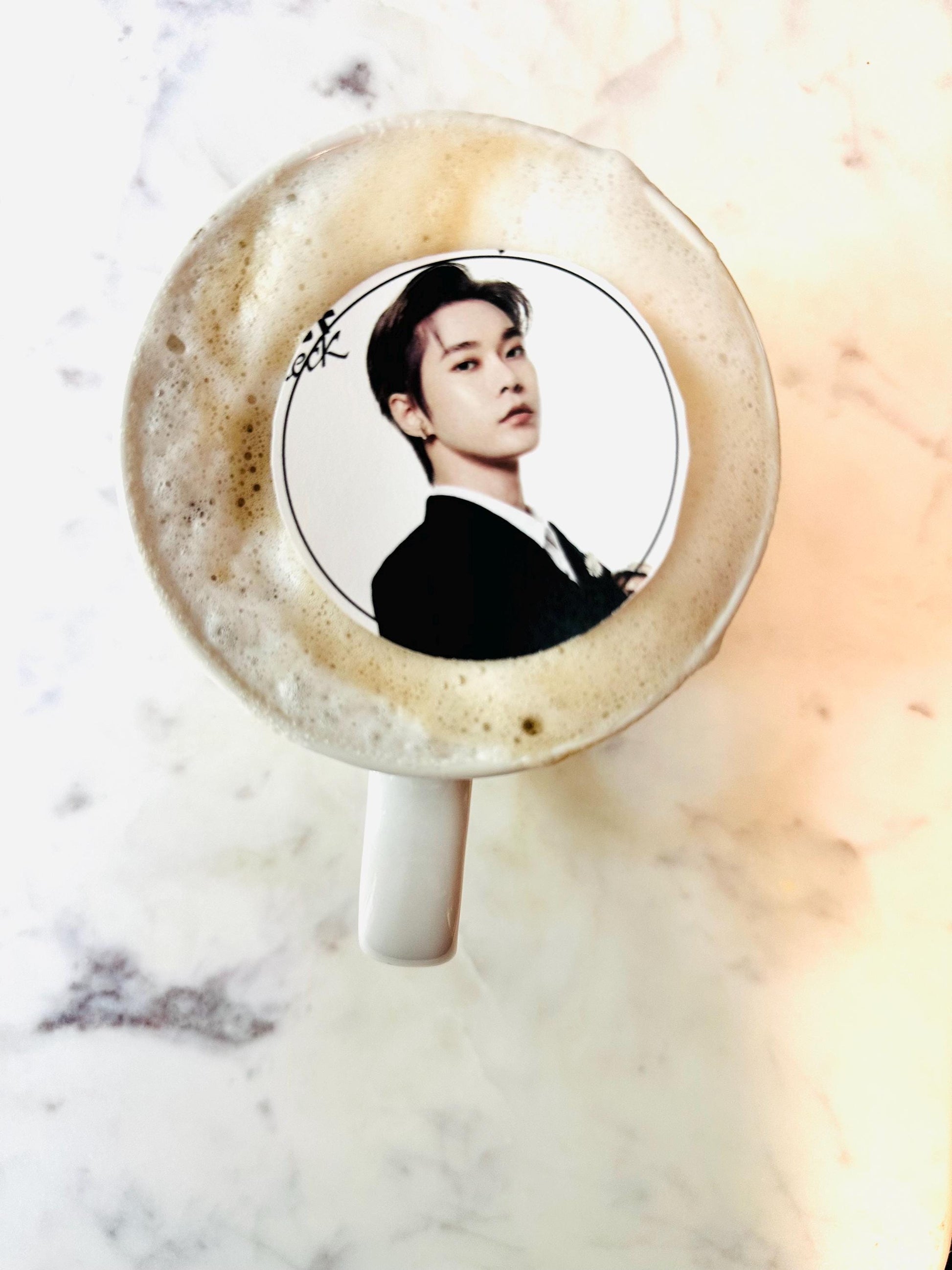 Custom Edible Cupcake Toppers: NCT127 K-pop Fact Check Party Decorations