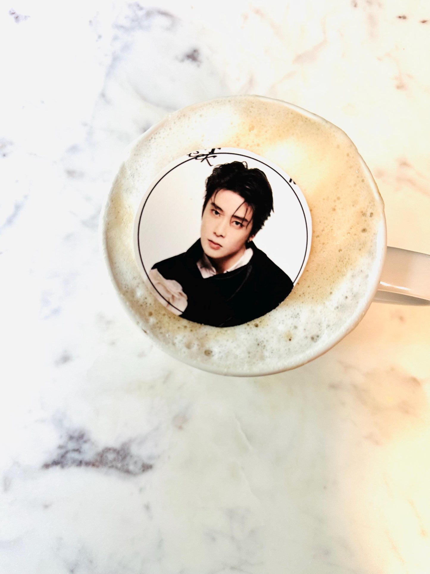 Custom Edible Cupcake Toppers: NCT127 K-pop Fact Check Party Decorations