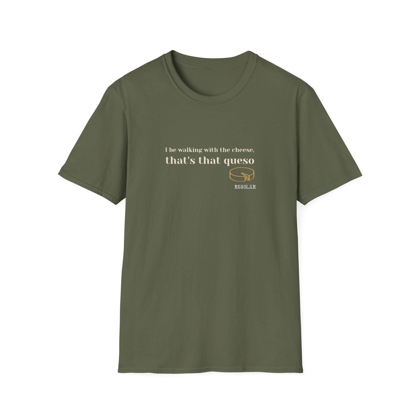 NCT Kpop Shirt, Regular Walking with the Cheese Tee, Fan Merch, Concert Outfit, Unisex Cotton T-Shirt