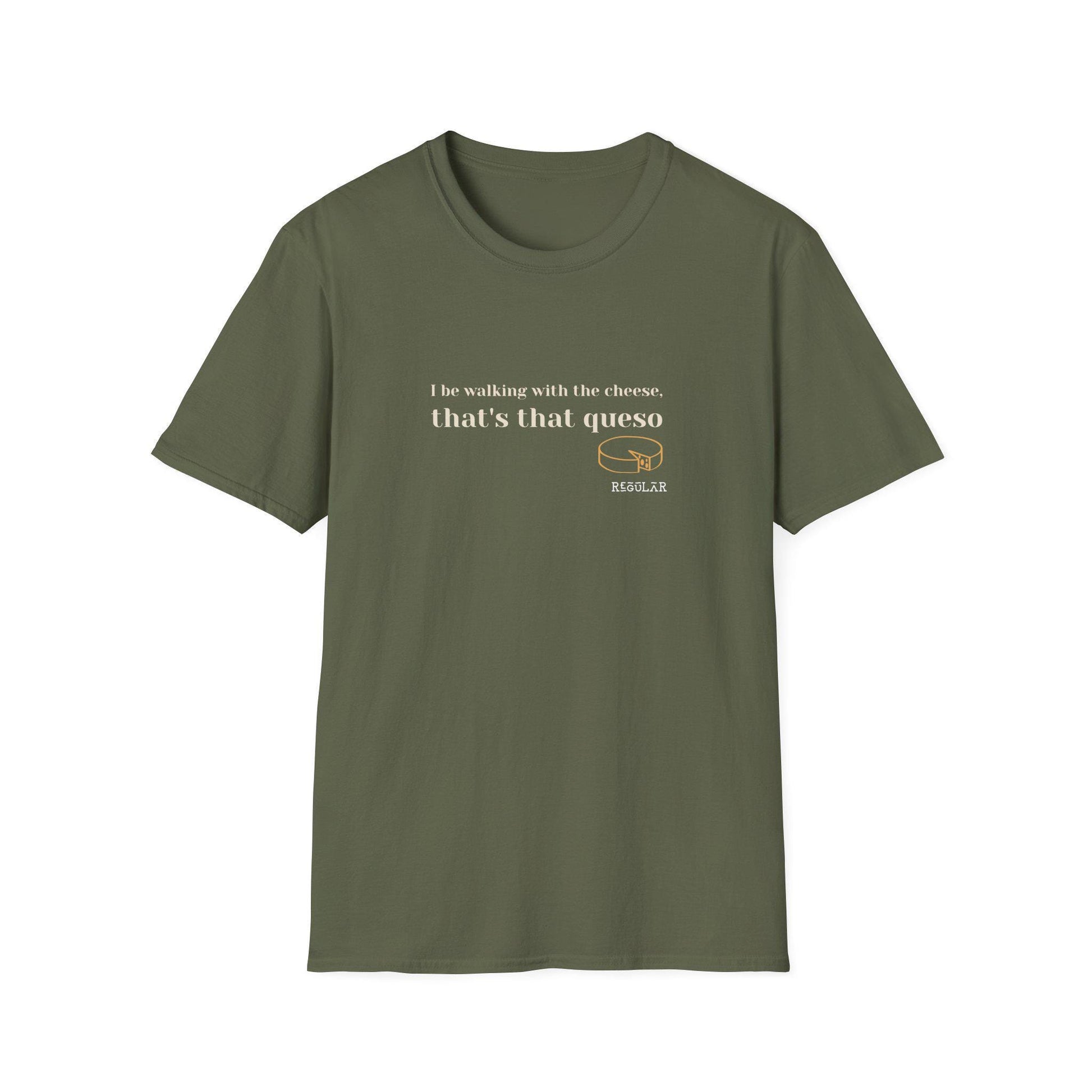 NCT Kpop Shirt, Regular Walking with the Cheese Tee, Fan Merch, Concert Outfit, Unisex Cotton T-Shirt