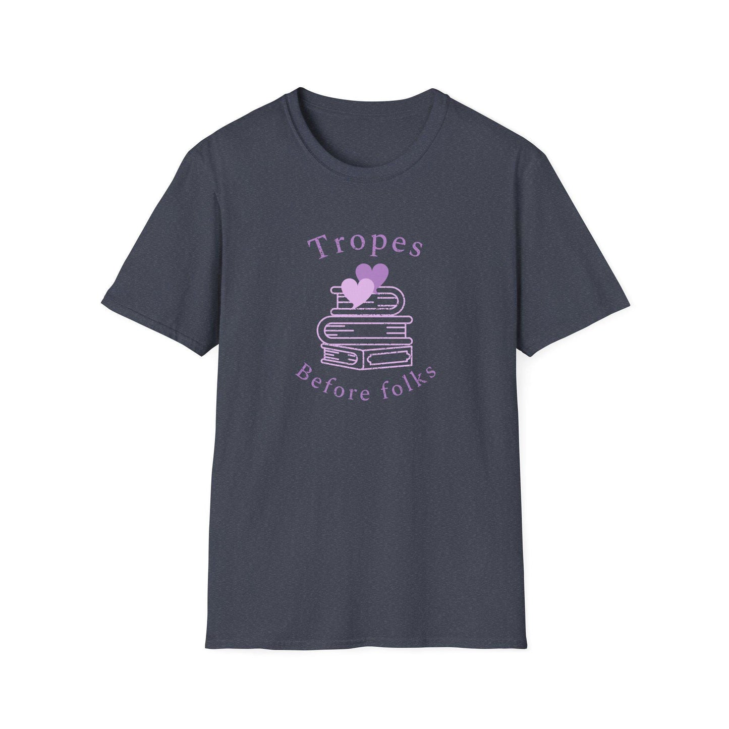 Kpop Fan Shirt, Tropes Before Folks Tee, Funny Fanfiction Merch, Aesthetic Outfit, Unisex Cotton T-Shirt