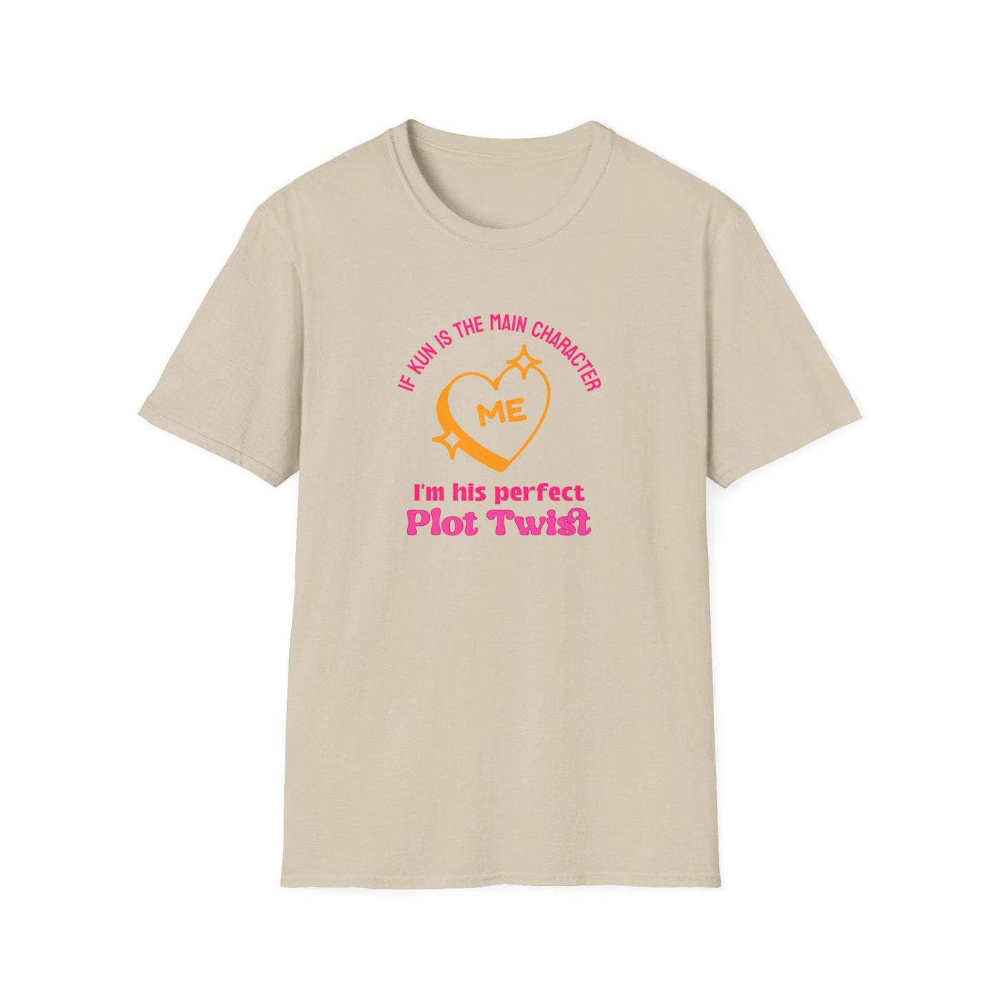 Kpop Shirt, Kun Plot Twist Tee, WayV Fan Merch, Concert Outfit, Unisex Cotton T-Shirt