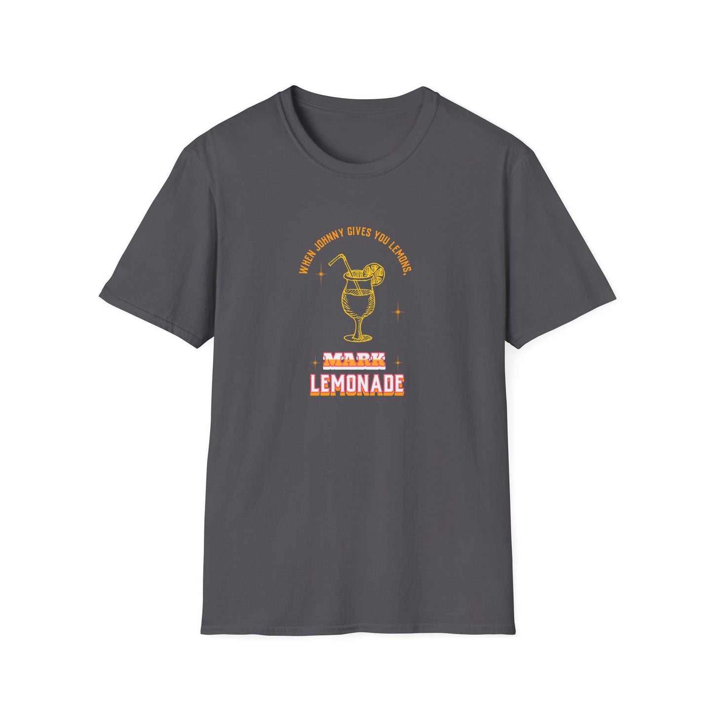 NCT Kpop Shirt, When Johnny Gives You Lemons Mark Lemonade Meme Tee, Funny Fan Merch, Concert Outfit, Unisex Cotton T-Shirt