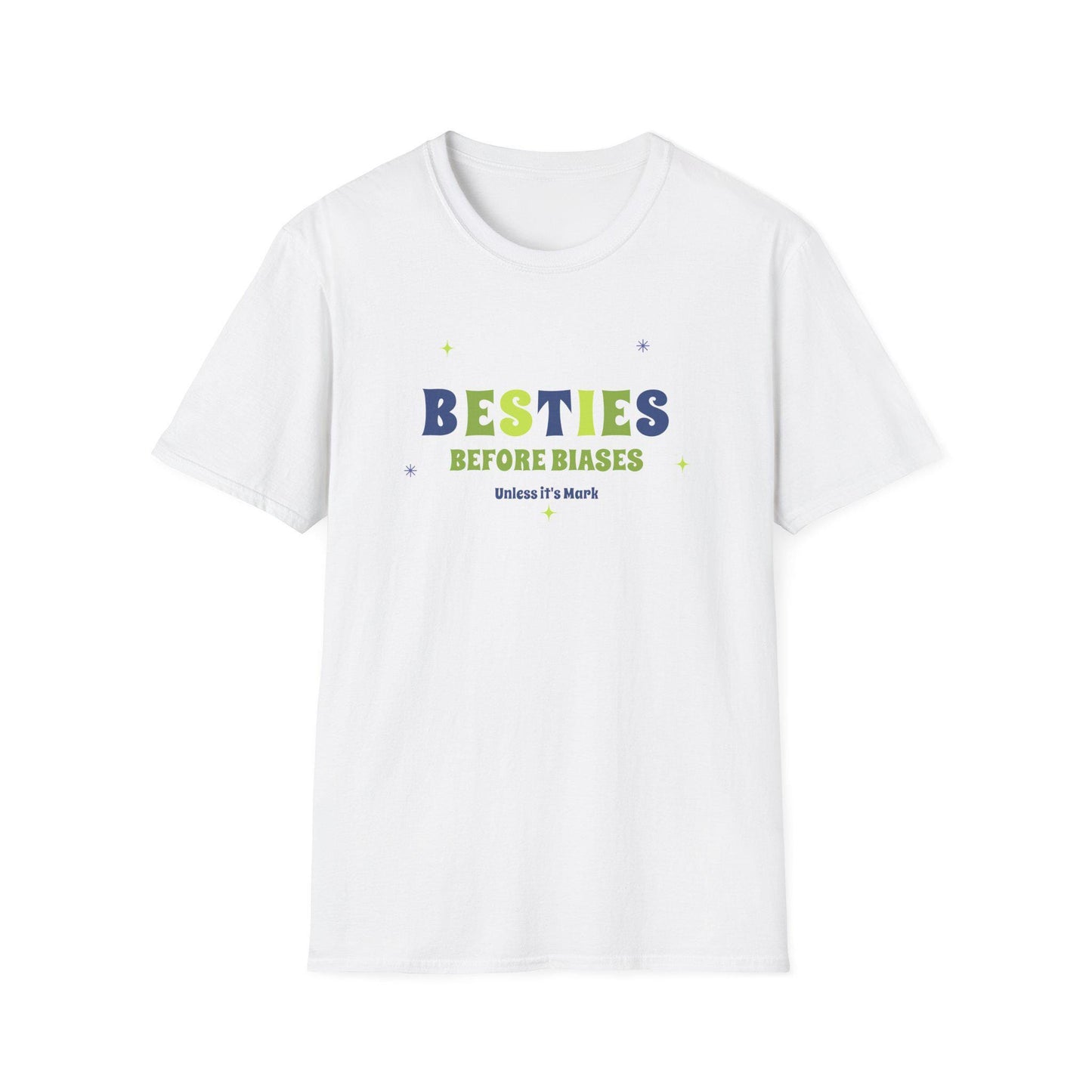 Mark Lee Kpop Shirt, Besties Before Biases Tee, NCT Fan Merch, Concert Outfit, Unisex Cotton T-Shirt